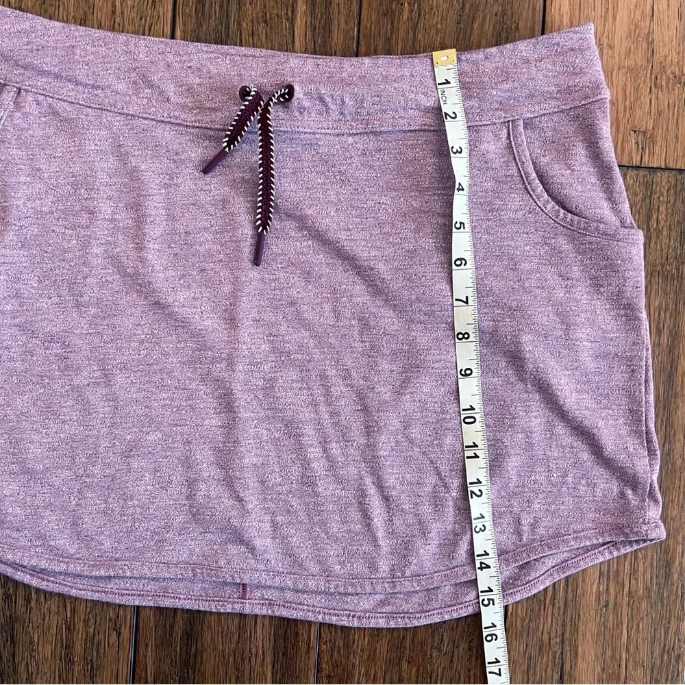 Outdoor Research Athena Heathered Purple Skirt Hiking Athletic Skirt